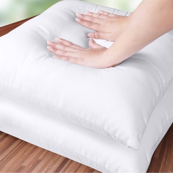 Utopia Bedding Throw Pillows Insert (Pack of 2, White/20 x 20 Decorative Pillow - Picture 3 of 5